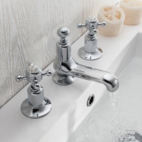 Crosswater Belgravia Crosshead Bathroom Taps