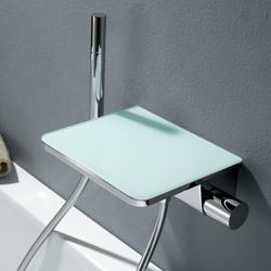 Flova Annecy Glass Bathroom Taps