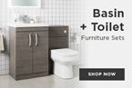 Combination Basin & Toilet Sets