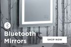 Bluetooth Bathroom Mirrors